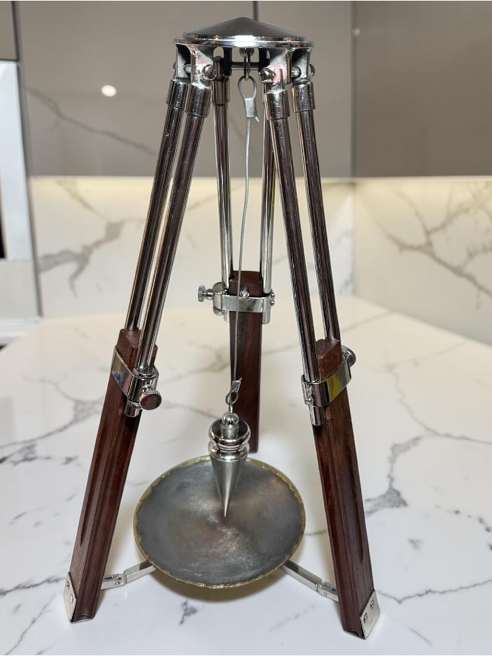 VINTAGE BOMBAY COMPANY TABLE TOP ZEN ADJ. SAND PENDULUM SAND-WRITER